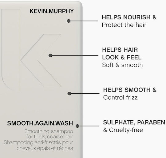 Kevin Murphy Smooth Again Wash Shampoos Reconstruction/Nourishment & Smoothing 250ml