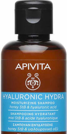 Apivita Moisturizing Hyaluronic Acid & Aloe Σαμπουάν Ενυδάτωσης για Όλους τους Τύπους Μαλλιών 75ml