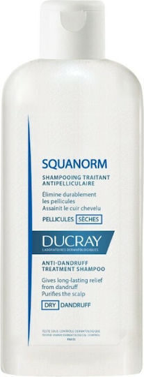 Ducray Kelual Squanorm Shampoos Against Dandruff & Dry Scalp 200ml