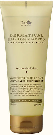 Lador Dermatical Shampoos gegen Haarausfall für Trocken Haare 200ml
