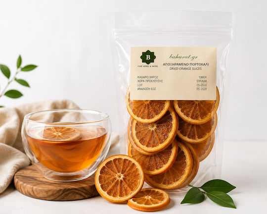 Αποξηραμένο Πορτοκάλι Φέτες Baharat – 100g