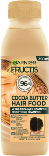 Garnier Fructis Cocoa Butter Шампоан Възстановяване/Подхранване И Хидратация За Къдрави Коси 350мл