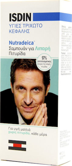 Isdin Nutradeica Oily Dandruff Shampoo Σαμπουάν κατά της Πιτυρίδας για Λιπαρά Μαλλιά 200ml