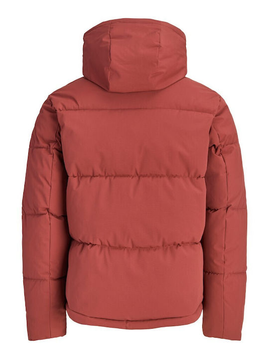 Jack & Jones Μπουφάν Puffer Fired Brick