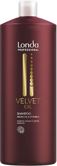 Londa Professional Velvet Oil Shampoos Glättung für Alle Haartypen 1000ml