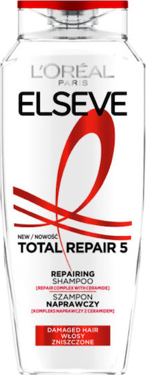 L'Oreal Paris Elseve Total Repair 5 Sampon De Par Reconstrucție/Hrană Și Strălucire Pentru Păr Deteriorat 400ml