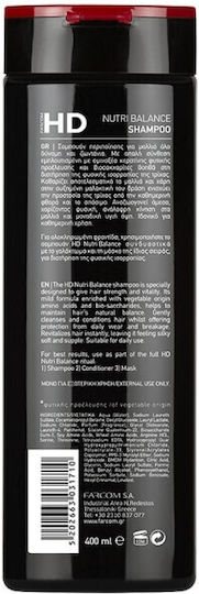 Farcom HD Sampon De Par Reconstrucție/Hrană Pentru Toate Tipurile De Păr 400ml