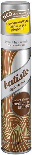 Batiste Beautiful Brunette Dry Shampoos Hydration & Shine for All Hair Types 200ml