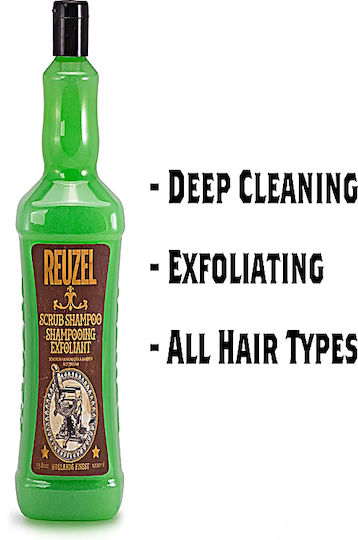 Reuzel Scrub Shampoos Tiefenreinigung für Alle Haartypen 1000ml
