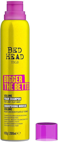 Tigi Bigger The Better Шампоан Хидратация И Натрупване На Маса За Всички Типове Коса 200мл