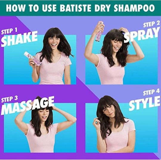 Batiste Damage Control Dry Shampoo Reconstruction/Nourishment And Mass Gaining For All Hair Types 200ml