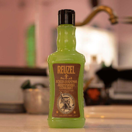 Reuzel Scrub Σαμπουάν Βαθύ Καθαρισμού για Όλους τους Τύπους Μαλλιών 350ml