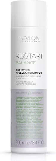 Revlon Re-Start Balance Σαμπουάν Όγκου & Βαθύ Καθαρισμού για Όλους τους Τύπους Μαλλιών 250ml