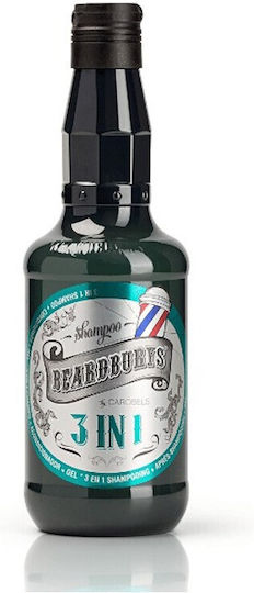 Beardburys 3 1 Шампоан-Кондиционер-Гел за душ Шампоан за Хидратация за Всички Типове Косата 330мл