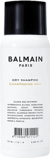 Balmain Paris Hair Dry Uscat Sampon de par Pentru Volum & Pentru Netezire Păr Gras 75ml