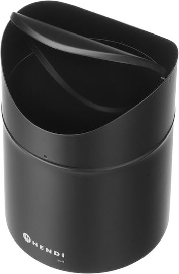 Hendi Metallisches Badezimmer Behälter 1.2l Schwarze