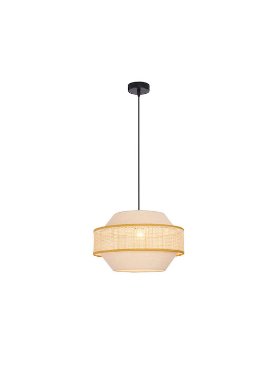 Viokef Erica Vintage Wall Lamp with E14 Lamp Bulb Base Beige 11x20x20cm