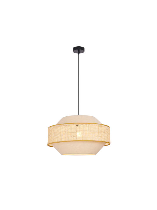Viokef Erica Vintage Wall Lamp with E14 Lamp Bulb Base Beige 11x20x20cm