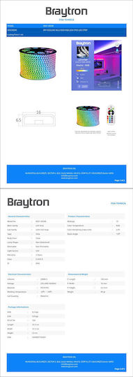 Braytron LED Strip 220V RGB Light Type SMD5050