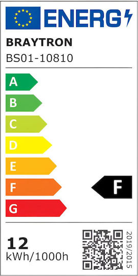 Braytron LED Strip 24V Warm White Light Type SMD2835