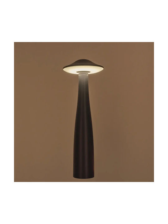 Outdoor LED Post Lamp 18W With Warm White Light Black
