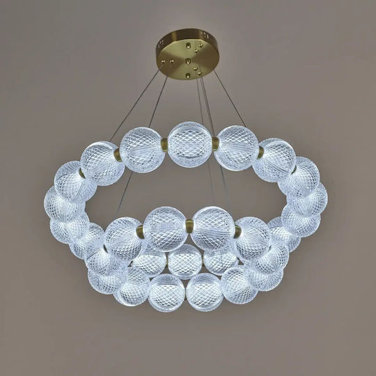 Deckenleuchte Gold LED