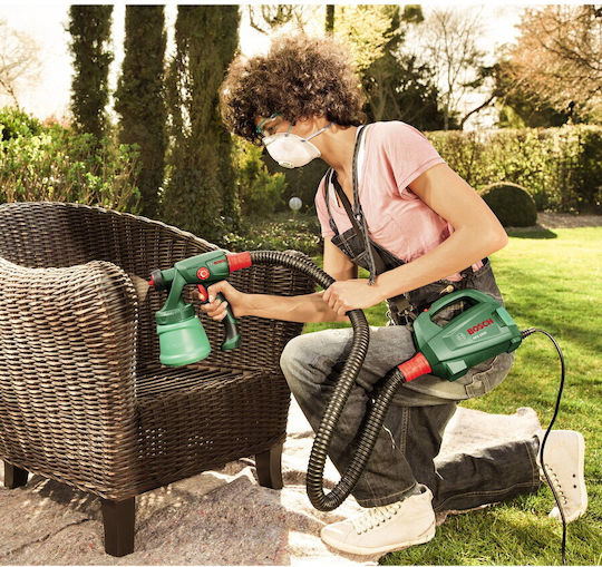 Bosch PFS 1000 Ηλεκτρικό Πιστόλι Βαφής 410W με Δοχείο 0.8lt