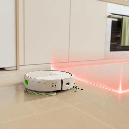 iRobot Roomba 115 Прахосмукачка робот с Лазерно Картографиране и Всмукателна Мощност 15000Pa Бяла