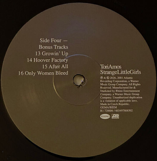 Tori Amos Strange Little Girls Vinyl