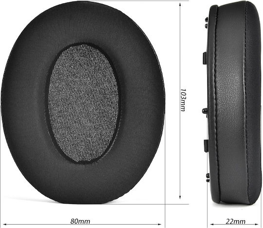 Sony Perne De Schimb Earpads Wh1000xm3 Negre Pentru Wh-1000xm3