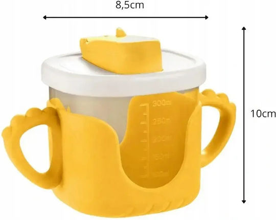 Verk Group Детско Пиенце с Дръжки и Сламка от Силикон 300ml