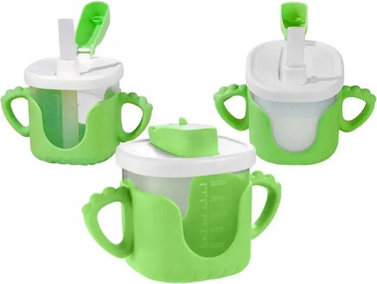 Verk Group Детско Пиенце с Дръжки и Сламка от Силикон 300ml