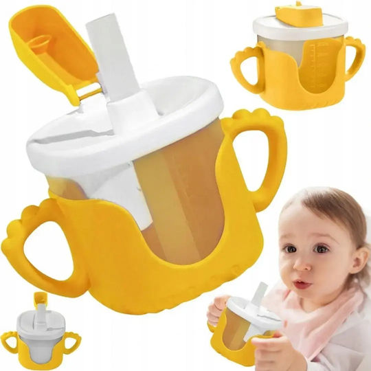 Verk Group Детско Пиенце с Дръжки и Сламка от Силикон 300ml