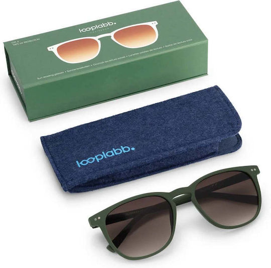 Looplabb Ochelari De Citit Pentru Bărbați +2.50 În Culoare Verde