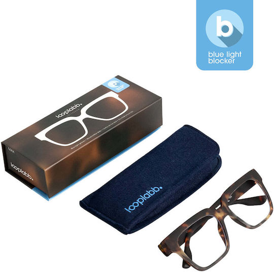 Looplabb Max Turtle Blaulichtblockierende Brillen Grad 1.5