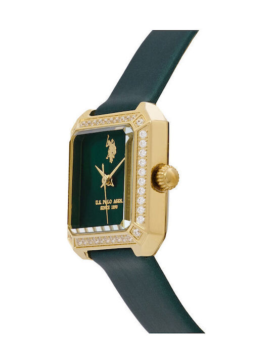 U.S. Polo Assn. Ceas Dama Cu Baterie Verde