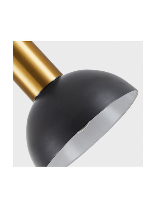 Home Lighting Adept Stehleuchte H165xB47cm. mit Fassung für Lampe E27 Schwarz