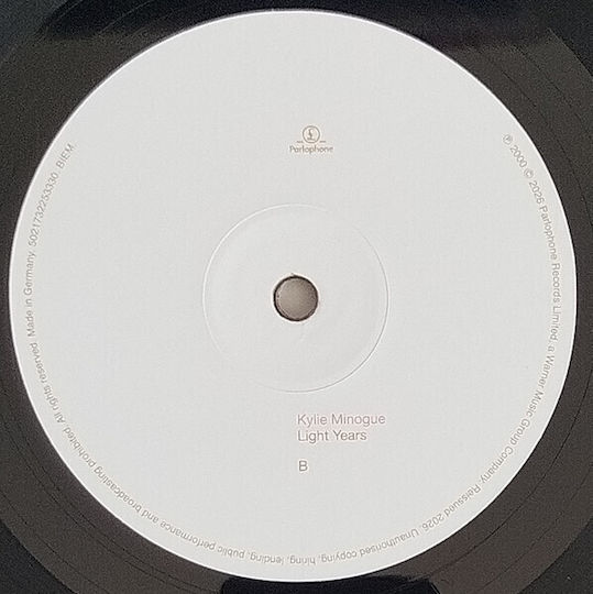 Kylie* Light Years Vinyl