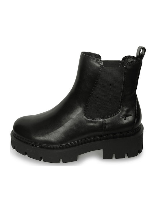 Women's Chelsea Ankle Boots with Medium Heel Black