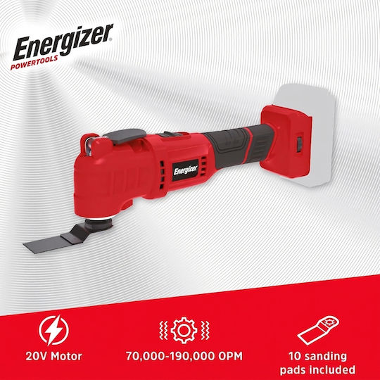 Energizer 3MT08 Осцилиране Електрически Мулти Инструмент с Регулиране на Скоростта