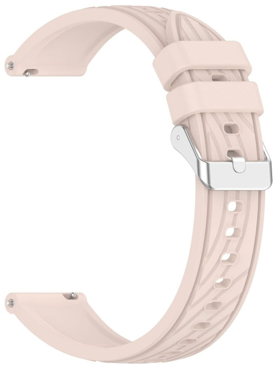 Rubber Strap Pink 20mm