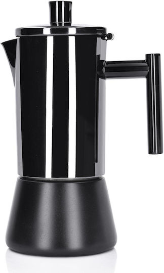 Duka Elektrischer Espressokocher Schwarz