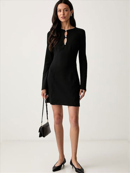 Summer Mini Evening Dress Black
