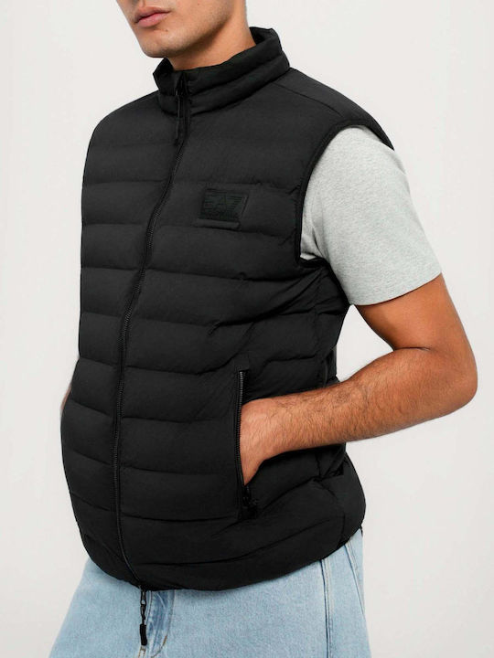 Αμάνικο Μπουφάν Puffer Μαύρο