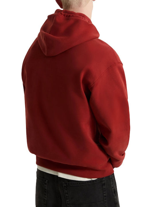 Vans Left Chest Ii Φούτερ Poppy Ember με Κουκούλα
