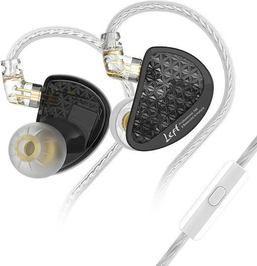 Kz Hi-fi In-ear Monitors As16 Pro Mic Black