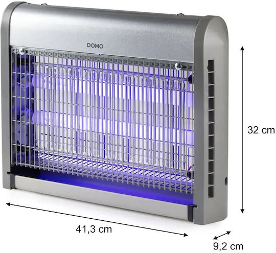 Domo Aparat Electric Anti-Insecte Cu Grilaj De Înaltă Tensiune 12W