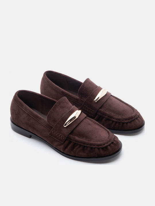Women's Moccasins in Brown Colour
