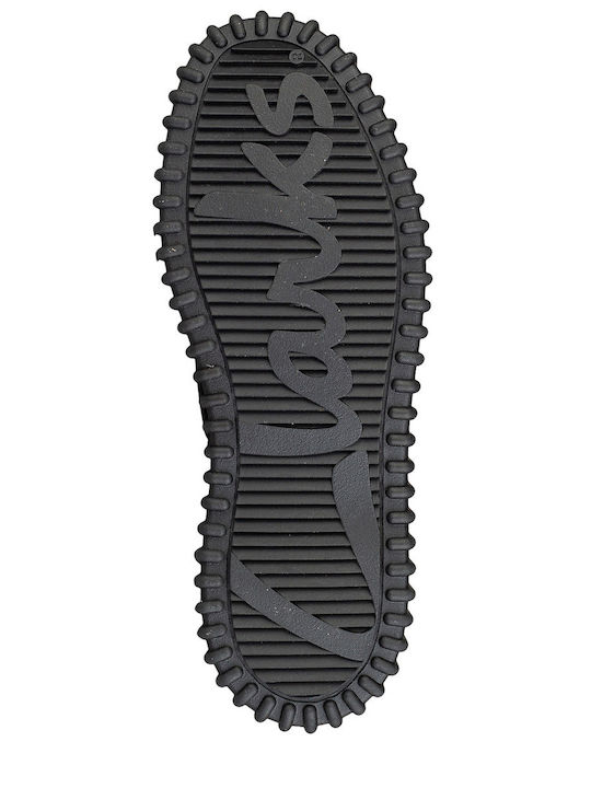 Torhill Leder Damen Bootsschuhe in Schwarz Farbe