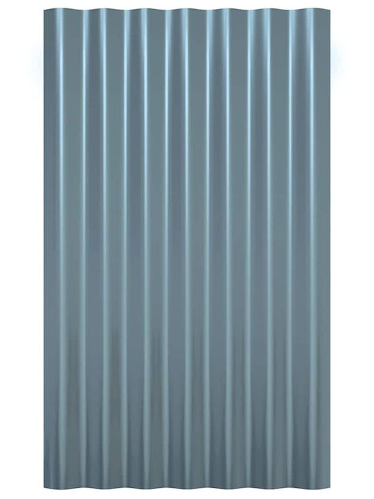 vidaXL Γαλβανιζέ Πάνελ Οροφής Π60xΒ36cm